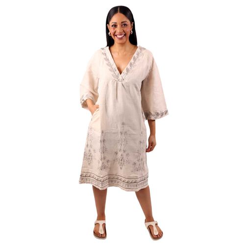 Aether Concept Vanilla Gun Metal Dress